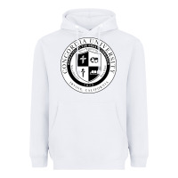 White concordia university irvine Heavyweight Hoodie - artisFamous