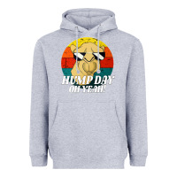 Heather Grey hump day Heavyweight Hoodie - artisFamous