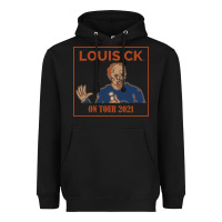 Black LOUIS C.K. Heavyweight Hoodie - artisFamous