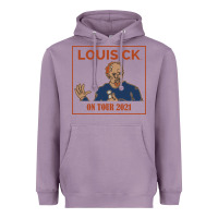 Lavender LOUIS C.K. Heavyweight Hoodie - artisFamous