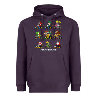 Plum mariokart Heavyweight Hoodie - artisFamous