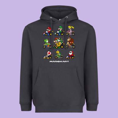 Mariokart Heavyweight Hoodie Designed By Artisfamous