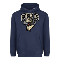 Navy bismarck bobcats Heavyweight Hoodie - artisFamous