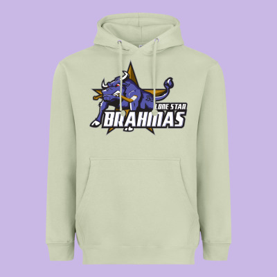 Lone Star Brahmas Heavyweight Hoodie Designed By Artisfamous