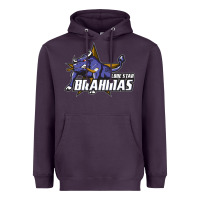 Plum lone star brahmas Heavyweight Hoodie - artisFamous
