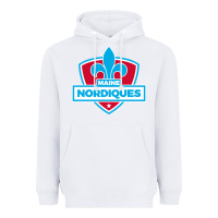 White maine nordiques Heavyweight Hoodie - artisFamous