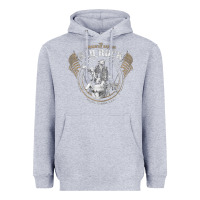 Heather Grey kid rock Heavyweight Hoodie - artisFamous