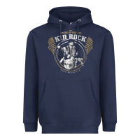 Navy kid rock Heavyweight Hoodie - artisFamous