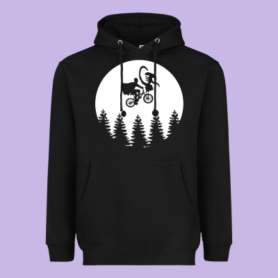 Xenomorph Phone Home Funny Heavyweight Hoodie Designed By Artisfamous