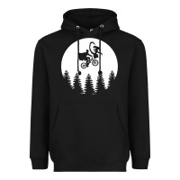 Black xenomorph phone home funny Heavyweight Hoodie - artisFamous