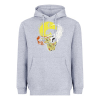 Heather Grey mimikyu nightmare before Heavyweight Hoodie - artisFamous