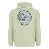 Matcha alien mata Heavyweight Hoodie - artisFamous