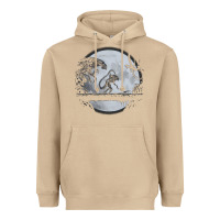 Mushroom alien mata Heavyweight Hoodie - artisFamous