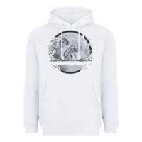 White alien mata Heavyweight Hoodie - artisFamous