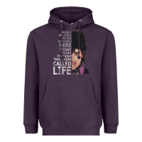 Plum dearly beloved we are gathered here Heavyweight Hoodie - artisFamous