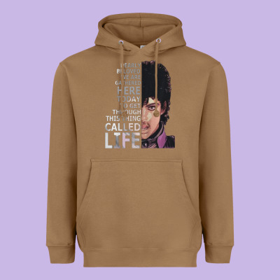 Dearly Beloved We Are Gathered Here Heavyweight Hoodie Designed By Artisfamous