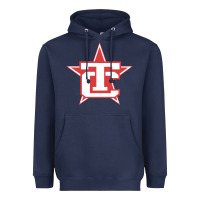 Navy Traverse City North Stars Heavyweight Hoodie - artisFamous