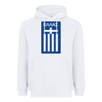 White greece national football Heavyweight Hoodie - artisFamous