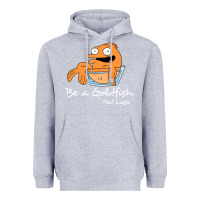 Heather Grey be a goldfish ted losso Heavyweight Hoodie - artisFamous