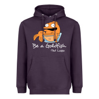 Plum be a goldfish ted losso Heavyweight Hoodie - artisFamous