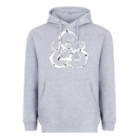 Heather Grey coheed and cambria Heavyweight Hoodie - artisFamous