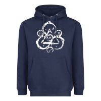 Navy coheed and cambria Heavyweight Hoodie - artisFamous