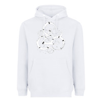 White coheed and cambria Heavyweight Hoodie - artisFamous