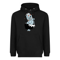 Black The Jetsons funny robot cartoon Heavyweight Hoodie - artisFamous