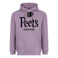 Lavender Coffee Art Heavyweight Hoodie - artisFamous