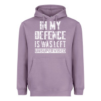 Lavender in my defence i was left unsupervised Heavyweight Hoodie - artisFamous