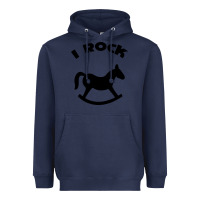 Navy i rock funny Heavyweight Hoodie - artisFamous