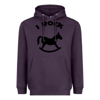 Plum i rock funny Heavyweight Hoodie - artisFamous