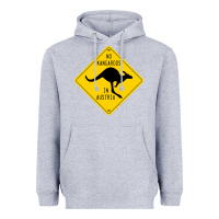Heather Grey no kangaroos in austria Heavyweight Hoodie - artisFamous
