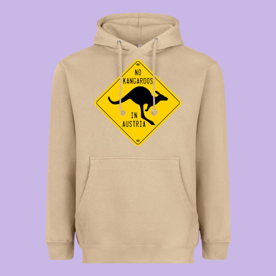 No Kangaroos In Austria Heavyweight Hoodie Designed By Artisfamous