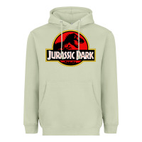 Matcha jurassicc park cartoon Heavyweight Hoodie - artisFamous