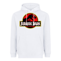 White jurassicc park cartoon Heavyweight Hoodie - artisFamous