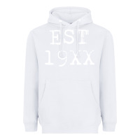 White MGK EST 19XX Heavyweight Hoodie - artisFamous