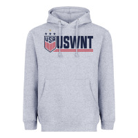 Heather Grey uswnt classic Heavyweight Hoodie - artisFamous