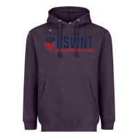 Plum uswnt classic Heavyweight Hoodie - artisFamous