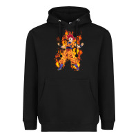 Black goku super sayan Heavyweight Hoodie - artisFamous