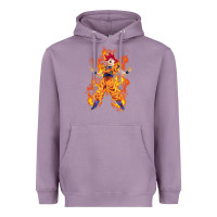 Lavender goku super sayan Heavyweight Hoodie - artisFamous