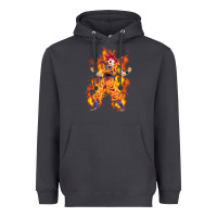 Smoke goku super sayan Heavyweight Hoodie - artisFamous