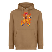 Toasted Coconut goku super sayan Heavyweight Hoodie - artisFamous