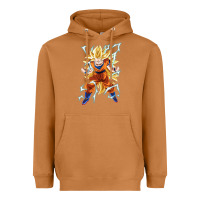 Meerkat super saiyan Heavyweight Hoodie - artisFamous