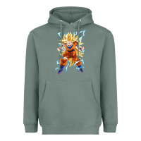 Sage super saiyan Heavyweight Hoodie - artisFamous