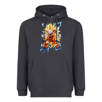 Smoke super saiyan Heavyweight Hoodie - artisFamous