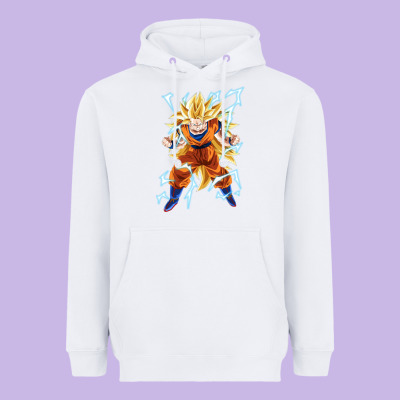 Super Saiyan Heavyweight Hoodie Designed By Artisfamous