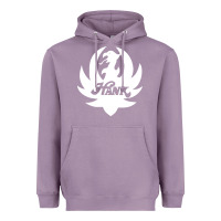 Lavender white and black hank art Heavyweight Hoodie - artisFamous