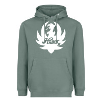 Sage white and black hank art Heavyweight Hoodie - artisFamous