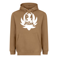 Toasted Coconut white and black hank art Heavyweight Hoodie - artisFamous